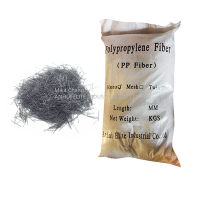 Monofilament Type Synthetic Fiber Reinforcement PP Fiber For Substrate Slabs