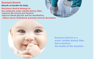 White Soluble Dietary Fiber DE15-20 Resistant Dextrin For Nutritional Drinks