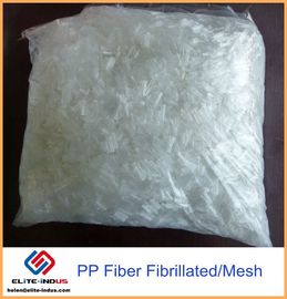 Mesh Fibrillated Polypropylene Fiber For Producing High Strength Cement Products