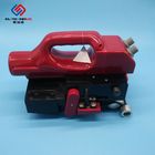 Red Color Plastic Welding Machine Geomembrane Overlap Wedge Welder High Control Accuracy