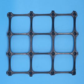 High Strength Plastic Geogrid / Polyester Mining Geogrid Soil Stabilization