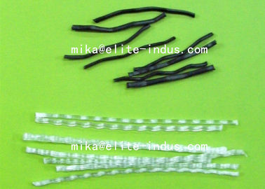 Plastic Polypropylene Synthetic Polymer Fiber 0.8-1.2mm Equivalent Diameter