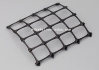 PP Biaxial Plastic Geogrid 3.95m Width 50m Length For Road Construction
