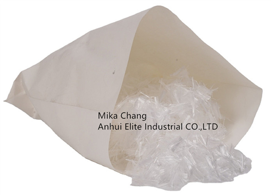 48mm length Polypropylene Fibrillated PP Fibre Mesh