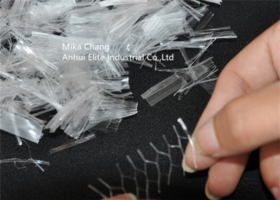 Collated Homopolymer Fibrillated  Polypropylene Fiber