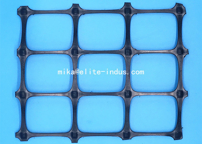 Polypropylene / PP Biaxial Geogrid , Biaxial Integral Geogrid Retaining Wall